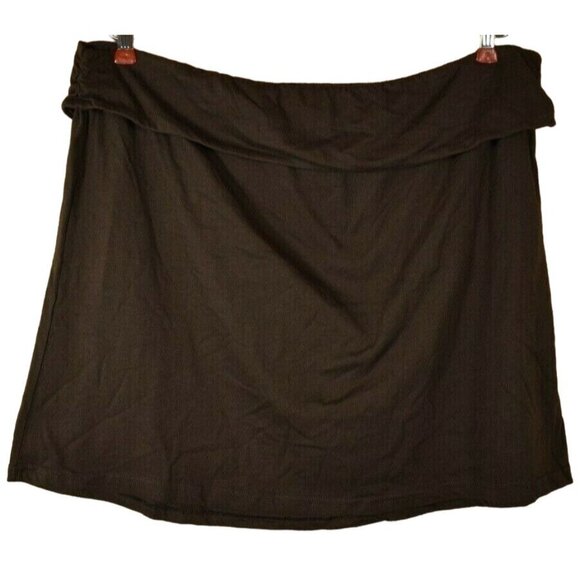 Magellan Outdoors Misses XXL Brown Knit Skirt Coverup New without tags - Picture 1 of 3